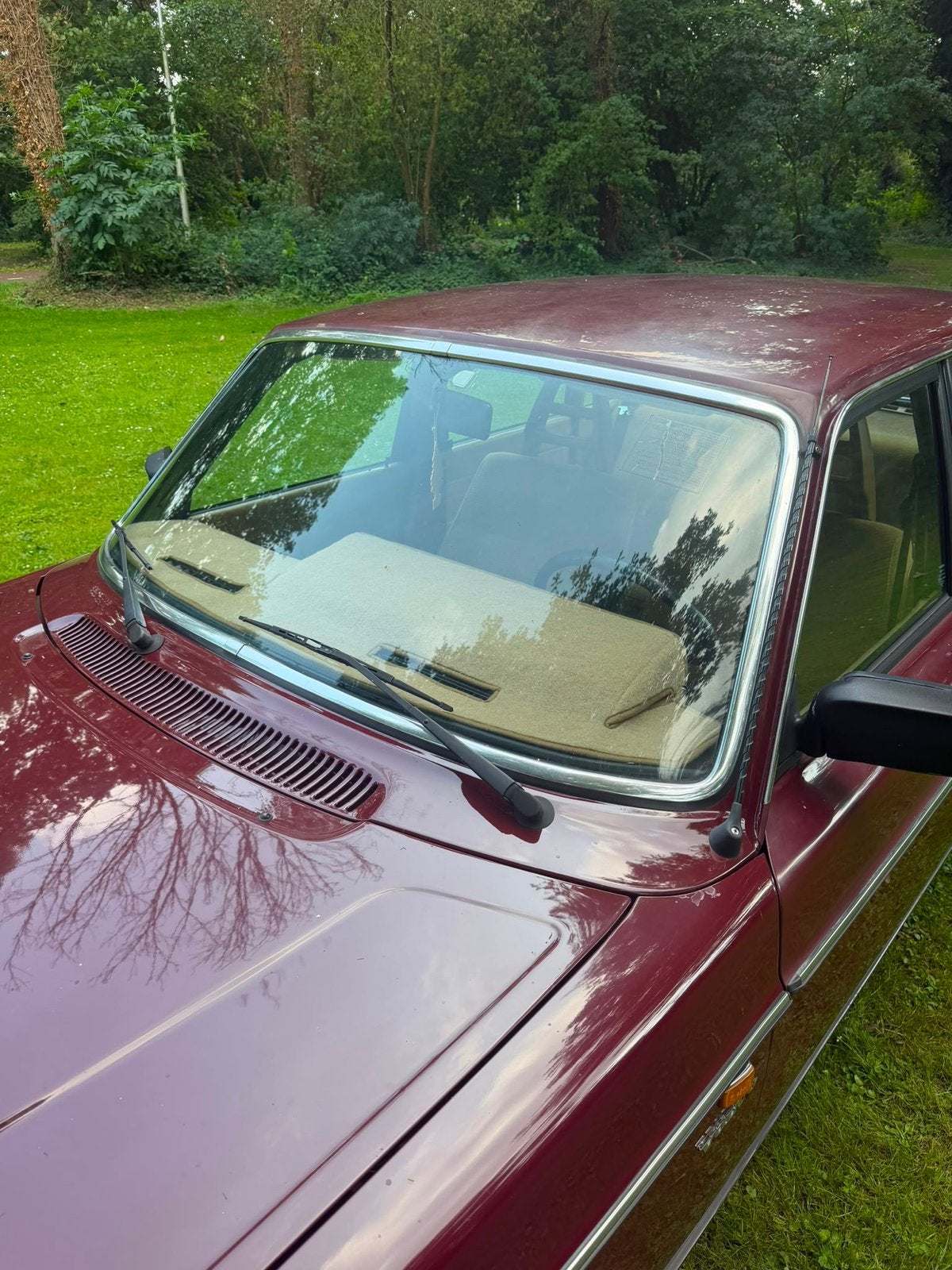 Volvo 244 diesel 1984 bordeaux Rood belastingvrij, foto 5