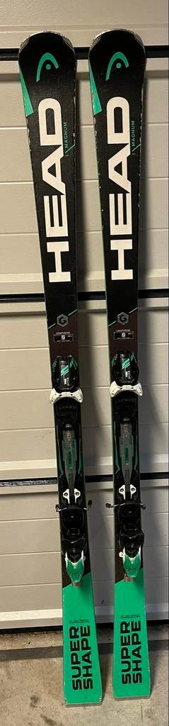 Head Supershape i.Magnum ski's 177cm, Sport en Fitness, Skiën en Langlaufen, Gebruikt, Ski's, Skiën, Head, Carve, 160 tot 180 cm