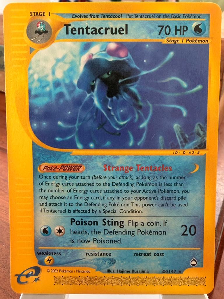 Tentacruel #38, Hobby en Vrije tijd, Verzamelkaartspellen | Pokémon, Ophalen of Verzenden, Nieuw, Losse kaart