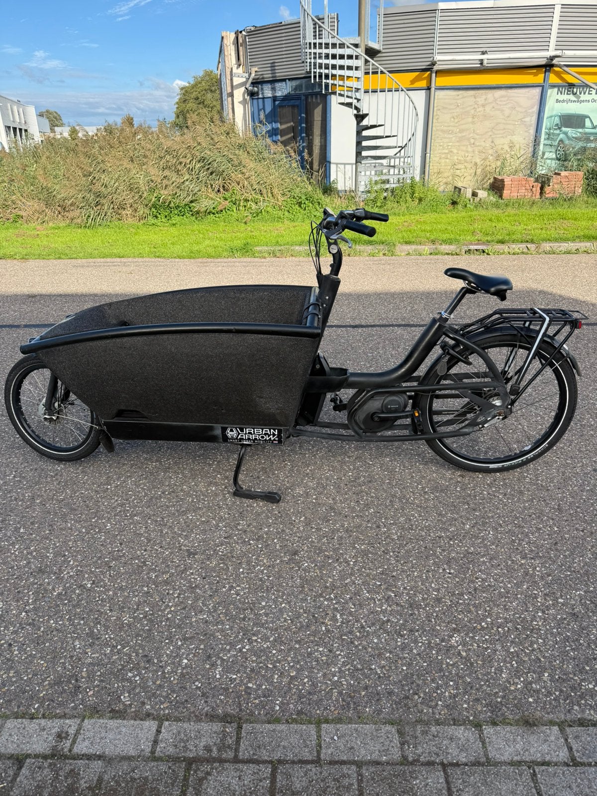 Urban Arrow Bakfiets - Goed onderhouden,, Gebruikt, Elektrisch, 2 kinderen, Schijfrem