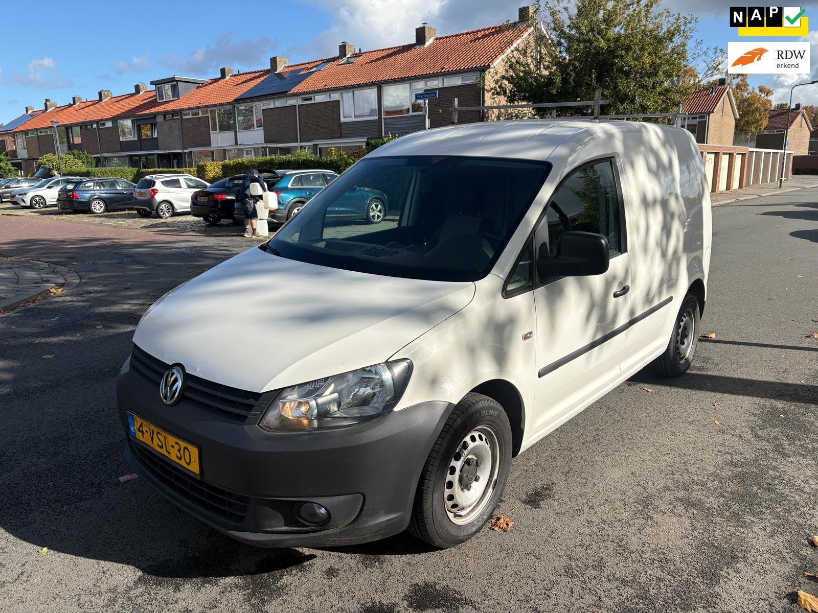 Volkswagen Caddy 2.0 Ecofuel INCL BTW APK JULI 2027, Voorwielaandrijving, Euro 5, 4 cilinders, Volkswagen