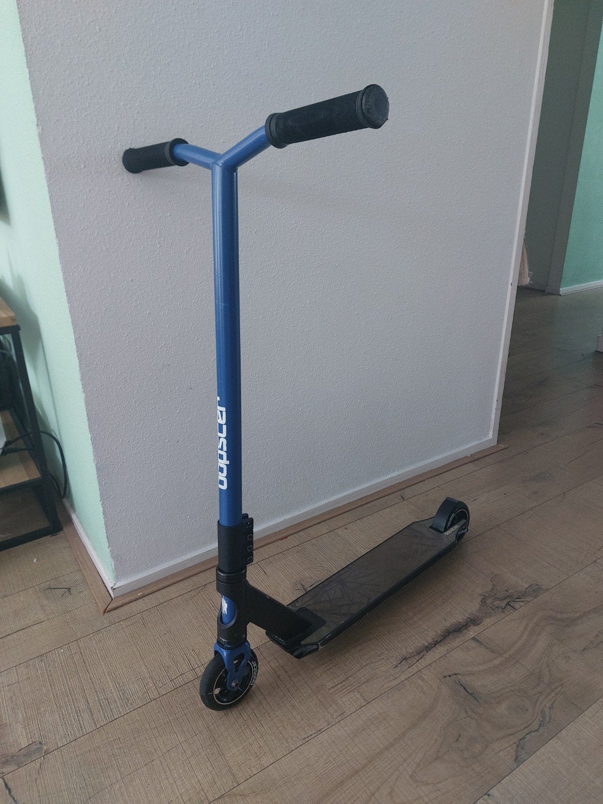 Bopster Stuntstep - Blauw/Zwart, Goede Staat, Fietsen en Brommers, Steps, Ophalen, Gebruikt, Gewone step