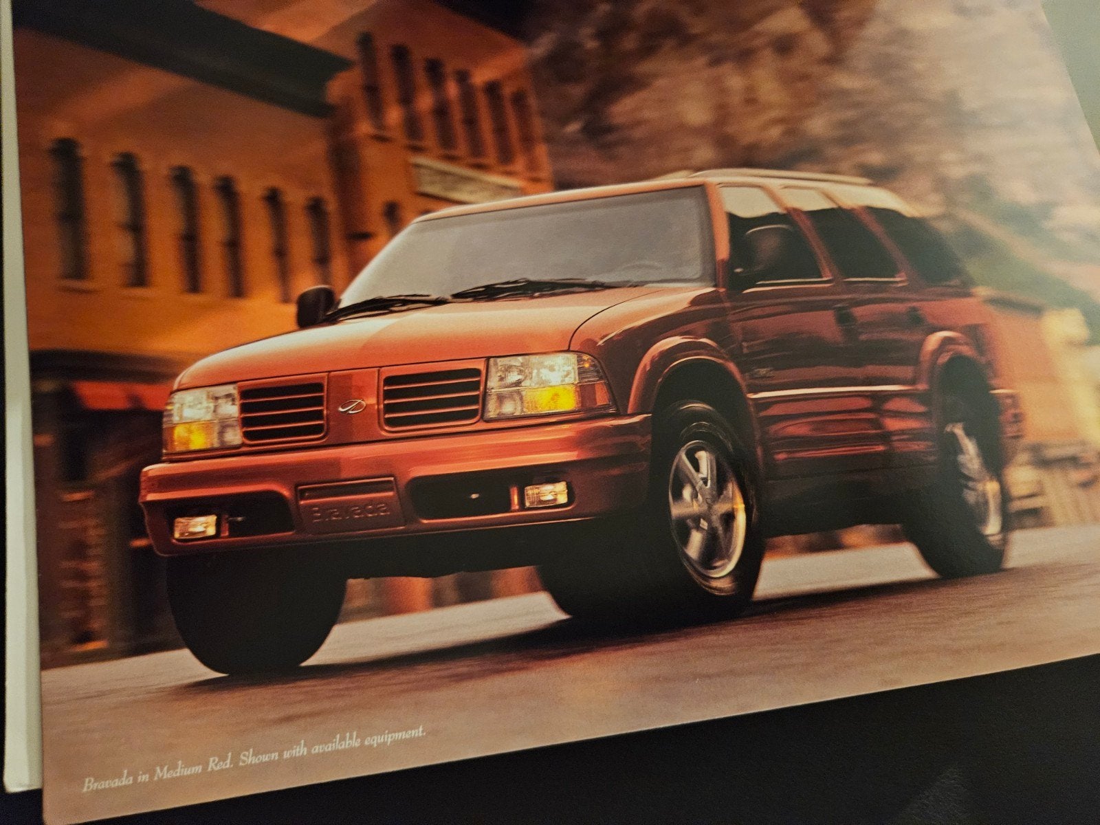Brochure Oldsmobile Bravada 1998 USA, Ophalen of Verzenden, Zo goed als nieuw, Overige merken