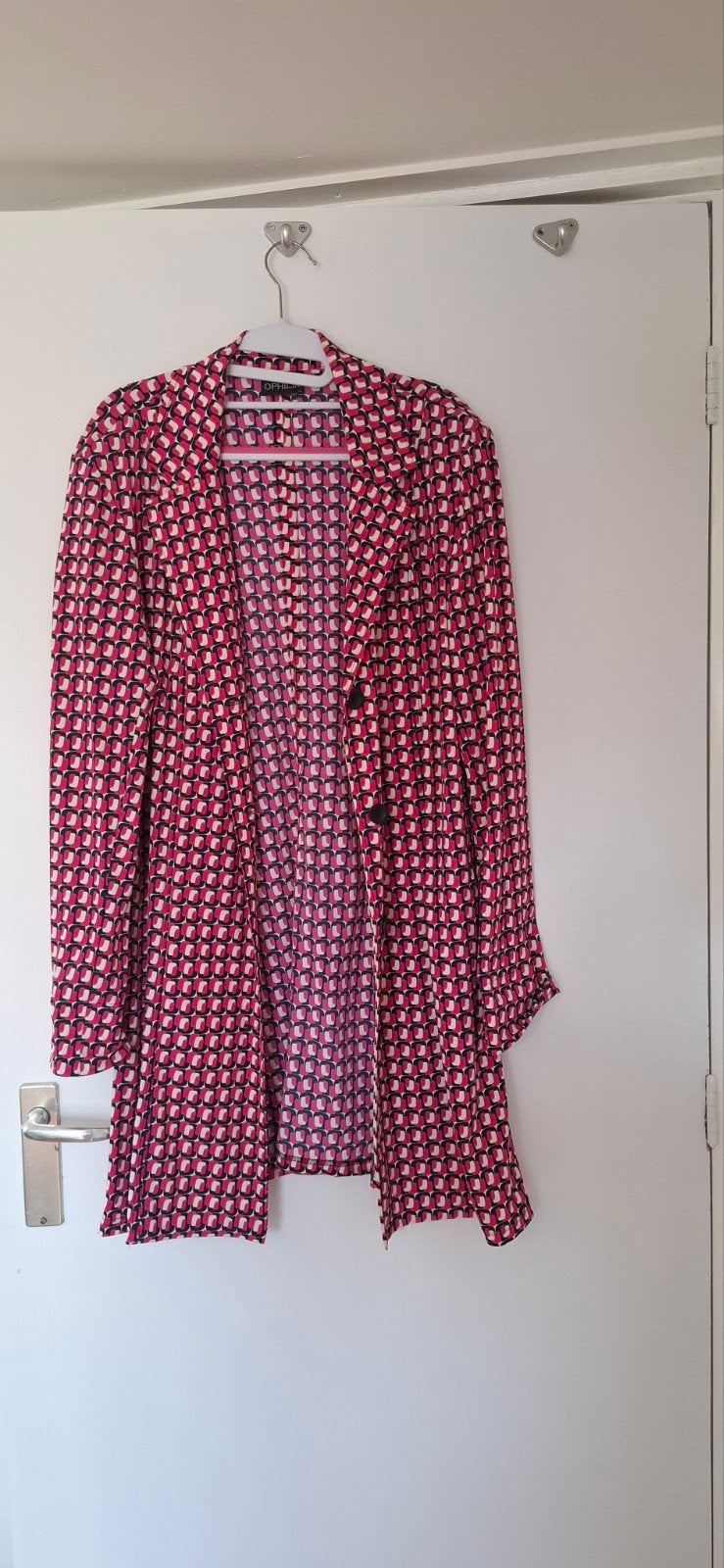 Ophelia Jasje met print, maat 48-50, Ophelia, Maat 46/48 (XL) of groter, Ophalen of Verzenden, Zo goed als nieuw