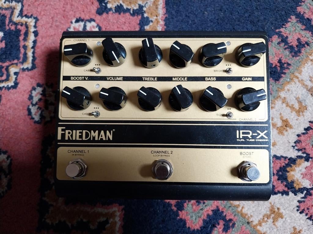Friedman IR-X pre amp (buizen), Ophalen of Verzenden, Zo goed als nieuw