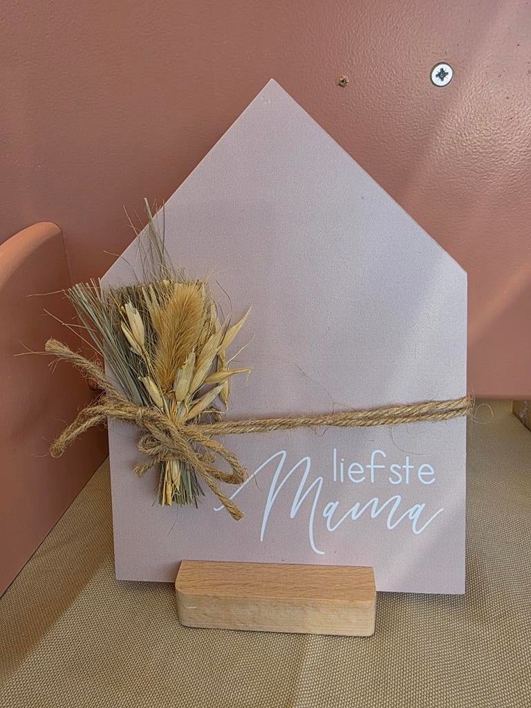 Moederdag liefste mama huisje, Ophalen of Verzenden