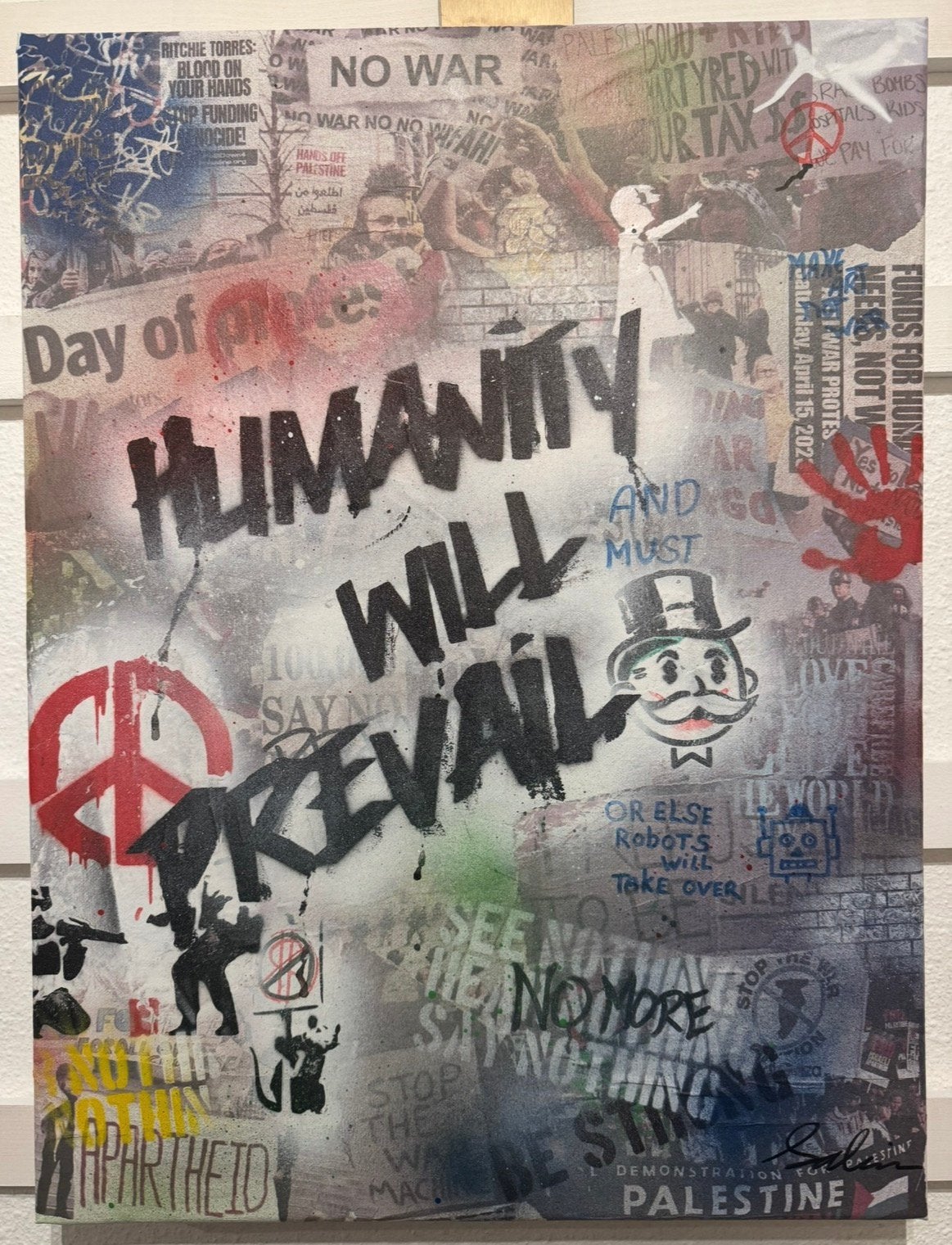 Humanity will prevail, Ophalen of Verzenden
