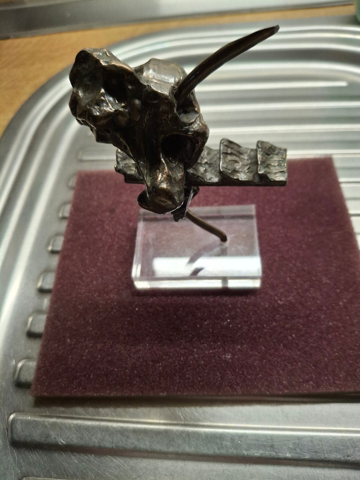 Bronzen beeld hoogte 20cm, Antiek en Kunst, Antiek | Koper en Brons, Ophalen