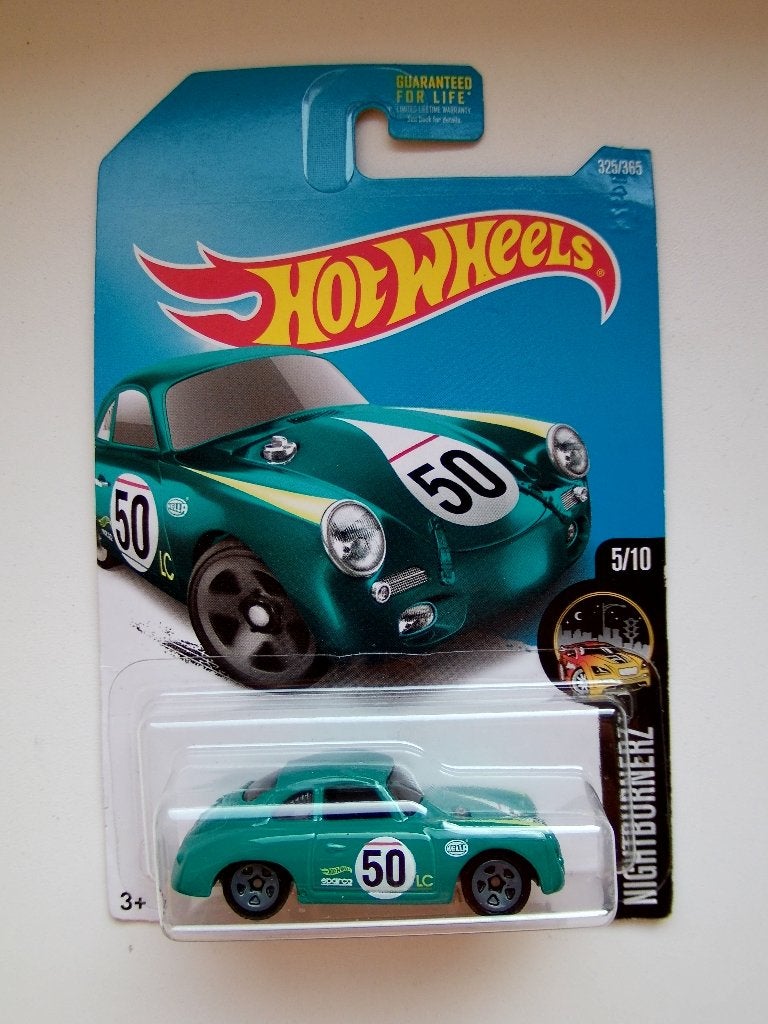 Hot Wheels 1/64 Porsche 356A Outlaw Nightburnerz serie nieuw, Verzenden, Nieuw, Auto