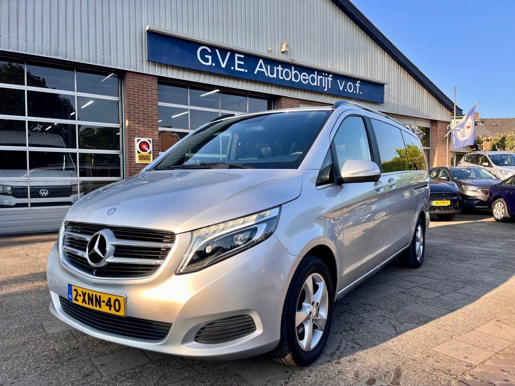 Mercedes-benz V-KLASSE 220 CDI AVANTGARDE 8 PERS, NAP LOGISC, Auto's, Mercedes-Benz, Automaat, Euro 5, Achterwielaandrijving, Gebruikt