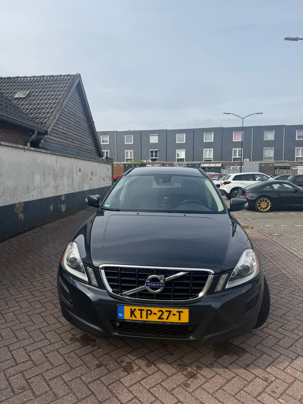 Volvo XC60 D3 Aut6 2012 Grijs, Auto's, Zwart, 1984 cc, 163 pk, 1600 kg
