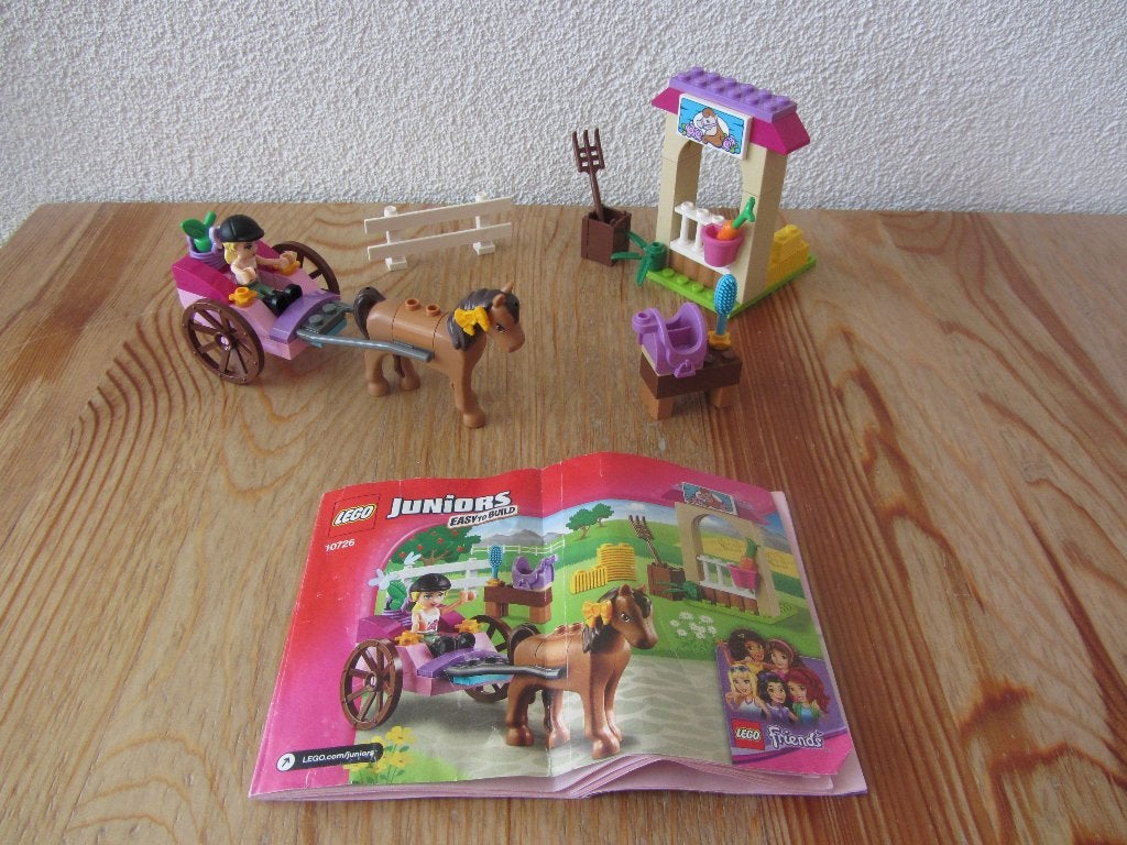 Lego Juniors 10726 Stephanies koets, Kinderen en Baby's, Ophalen of Verzenden, Zo goed als nieuw, Complete set, Lego