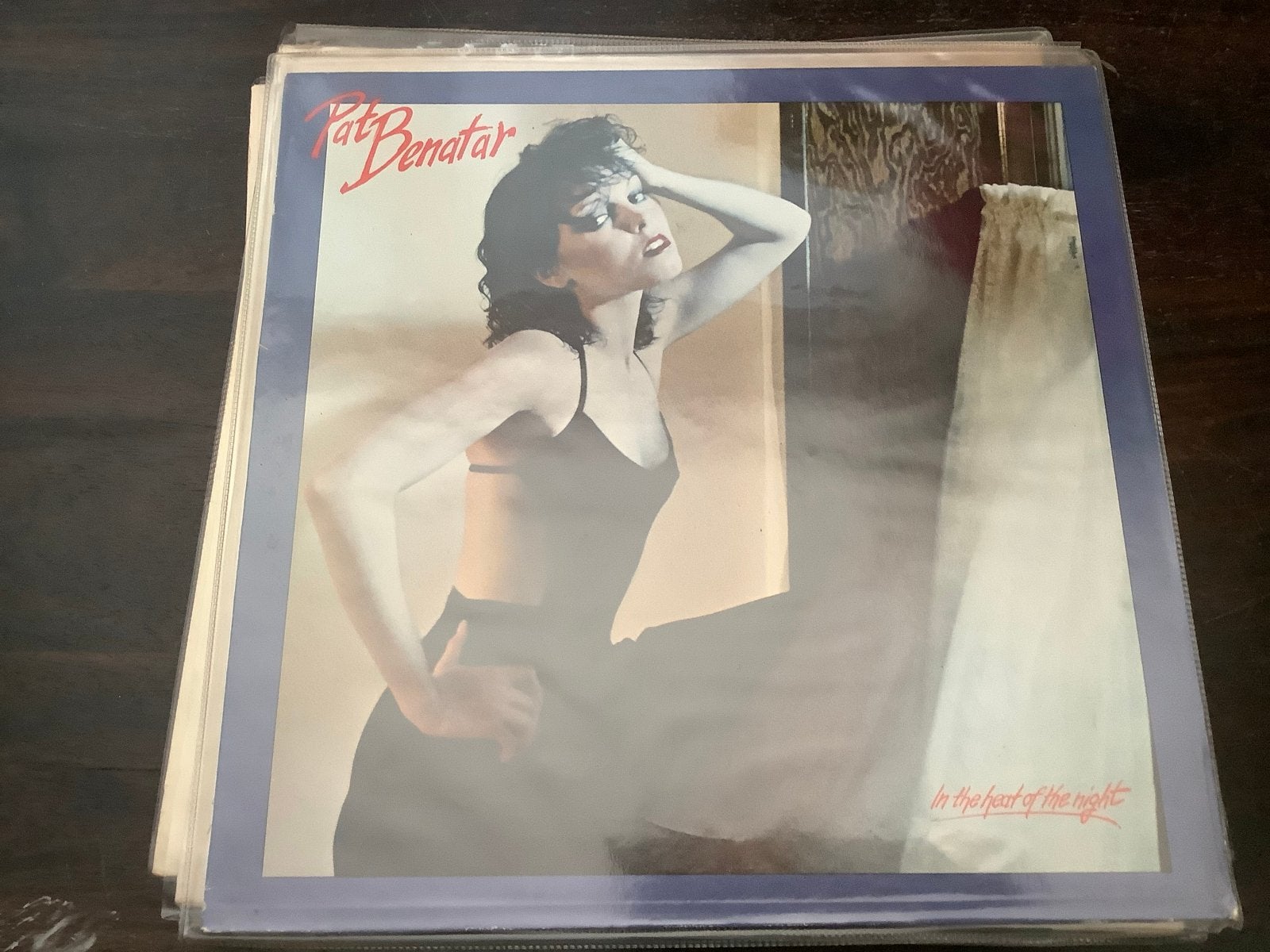 Pat Benatar - Live From Earth & In The Heat Of The Night LP', LP, Gebruikt, Ophalen of Verzenden, Poprock