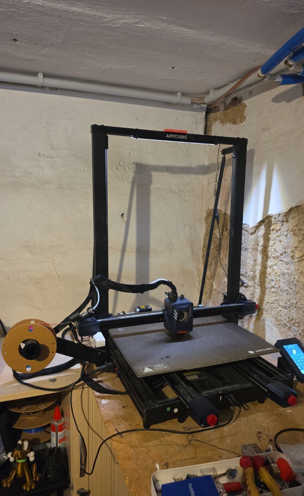 Anycubic Kobra 2 Max 3D-printer - Snelle en Grote Prints, Computers en Software, 3D Printers, Ophalen, Zo goed als nieuw