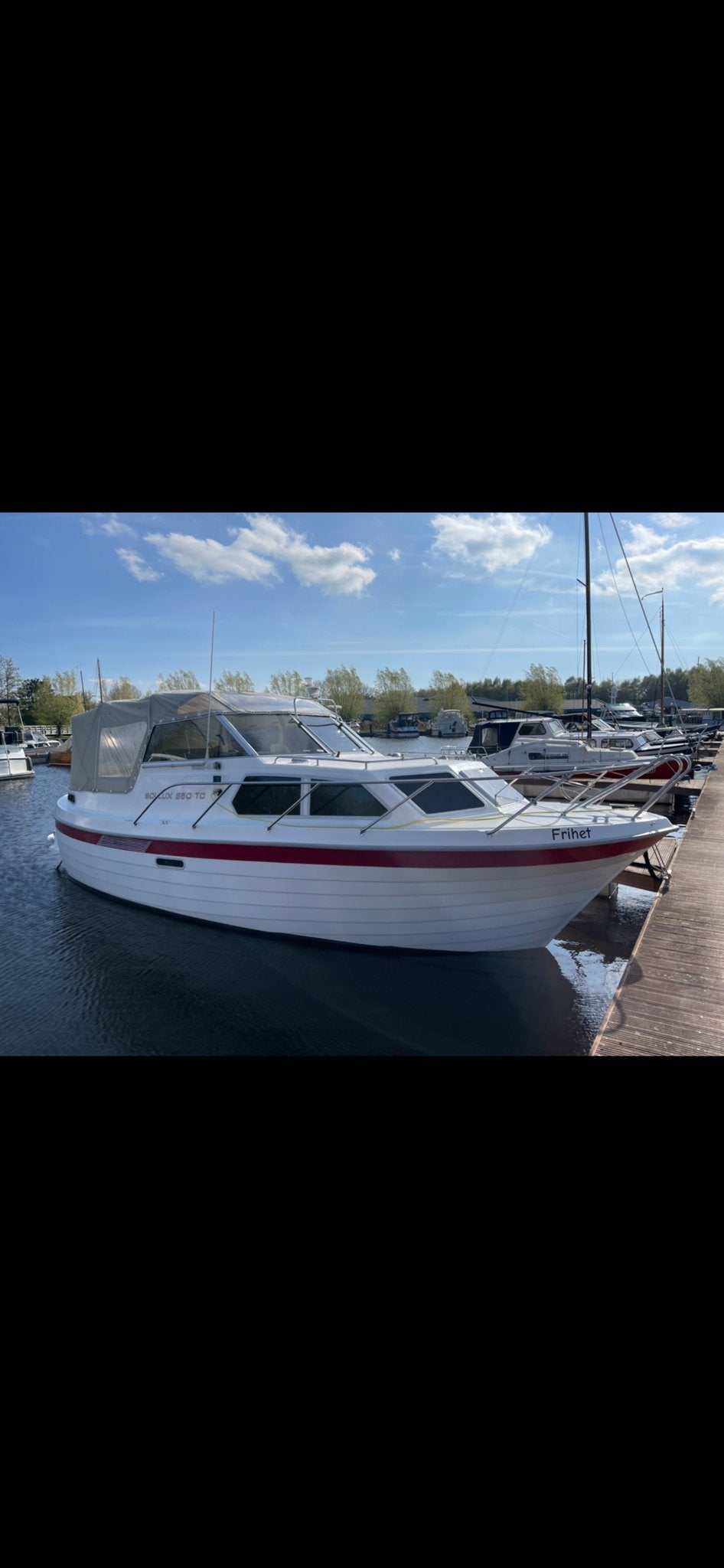 Sollux 850 TC - Comfortabele Spitsgatter met boegschroef, Watersport en Boten, Ophalen, Overige merken, Gebruikt, Binnenboordmotor
