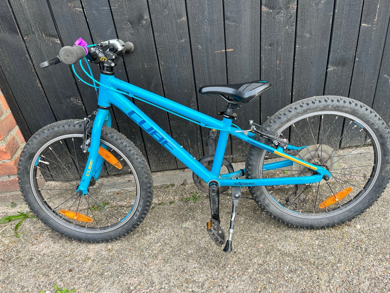Cube Acid Kinderfiets - 16 inch, Fietsen en Brommers, Ophalen, Gebruikt, Velgrem, 16 tot 20 inch