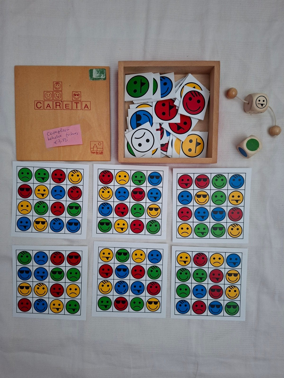 Careta gezichtsherkenning spel - Toys for Life, Ophalen of Verzenden, Gebruikt, Ontdekken