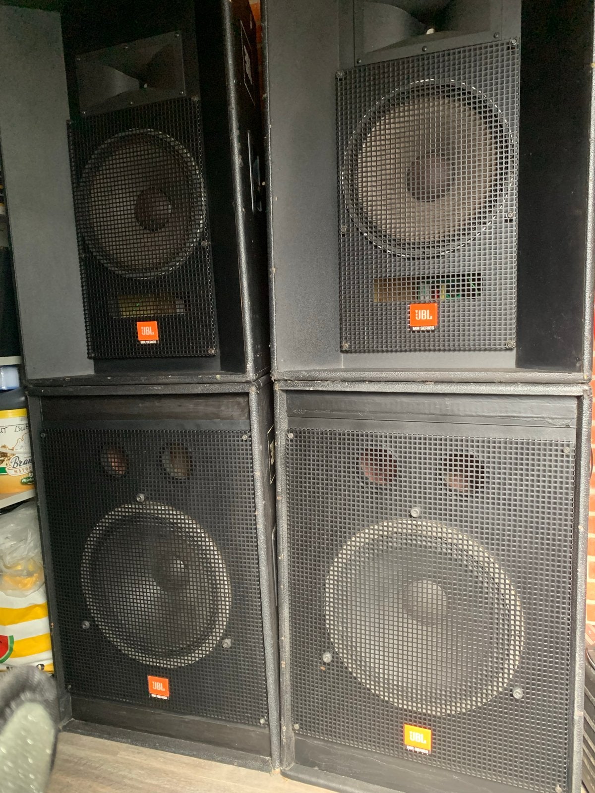 JBL MR Series Speakerset - Krachtig Geluid, Gebruikt, JBL, Speakerset, Basreflex