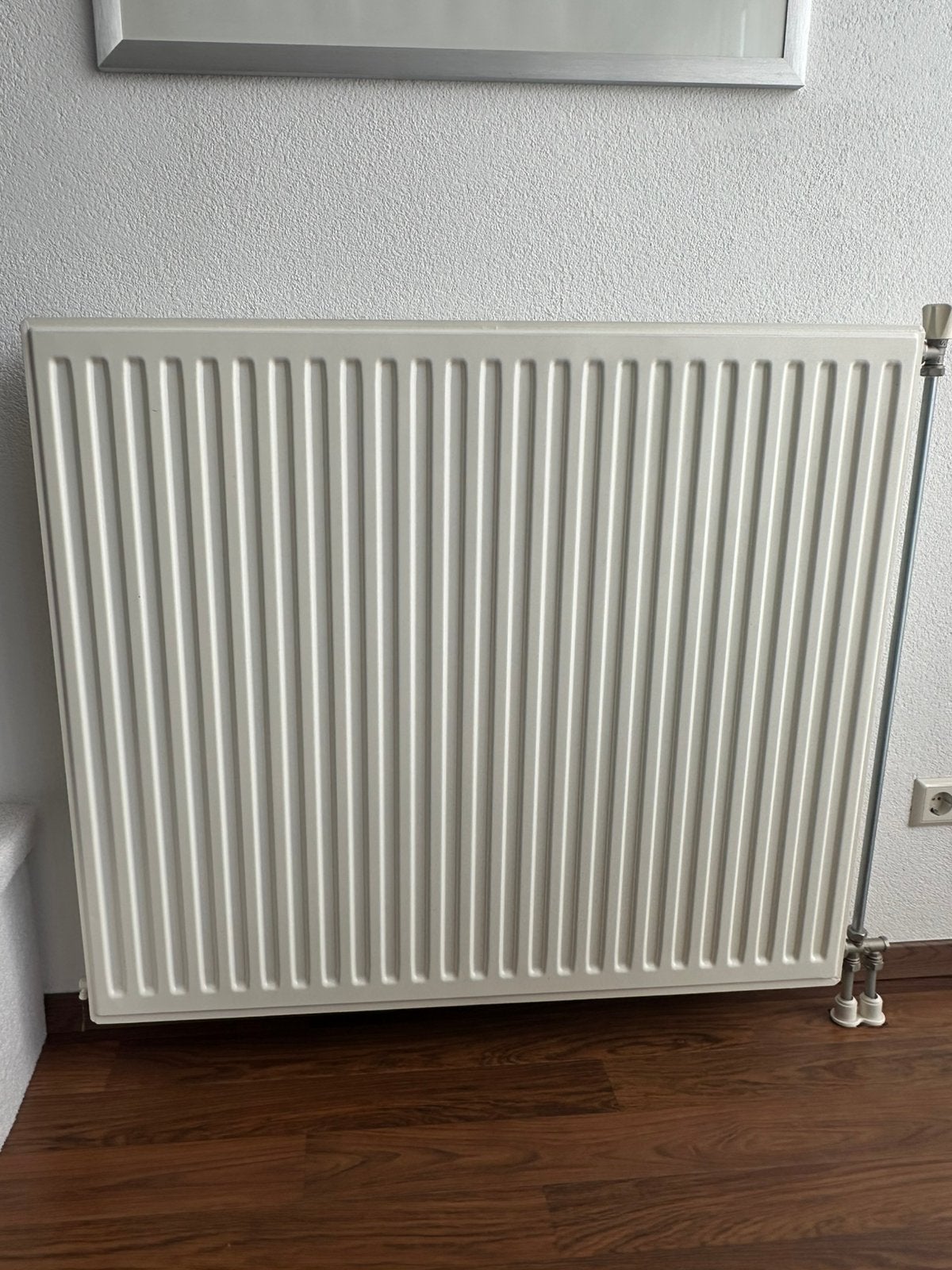 3x radiatoren creme kleur zo goed als nieuw afmeting 104x90, Doe-het-zelf en Verbouw, Verwarming en Radiatoren, Ophalen of Verzenden