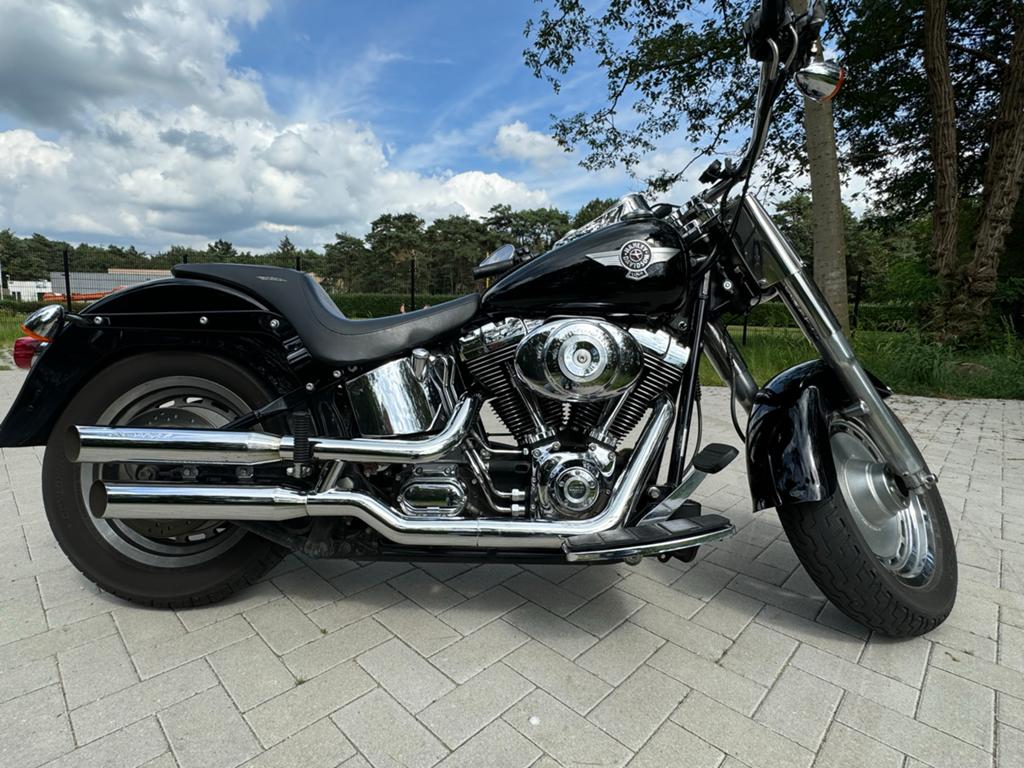 Harley Davidson Fatboy 2003 - Klassieke Chopper, Motoren, 2 cilinders, Gebruikt, Particulier, Meer dan 35 kW