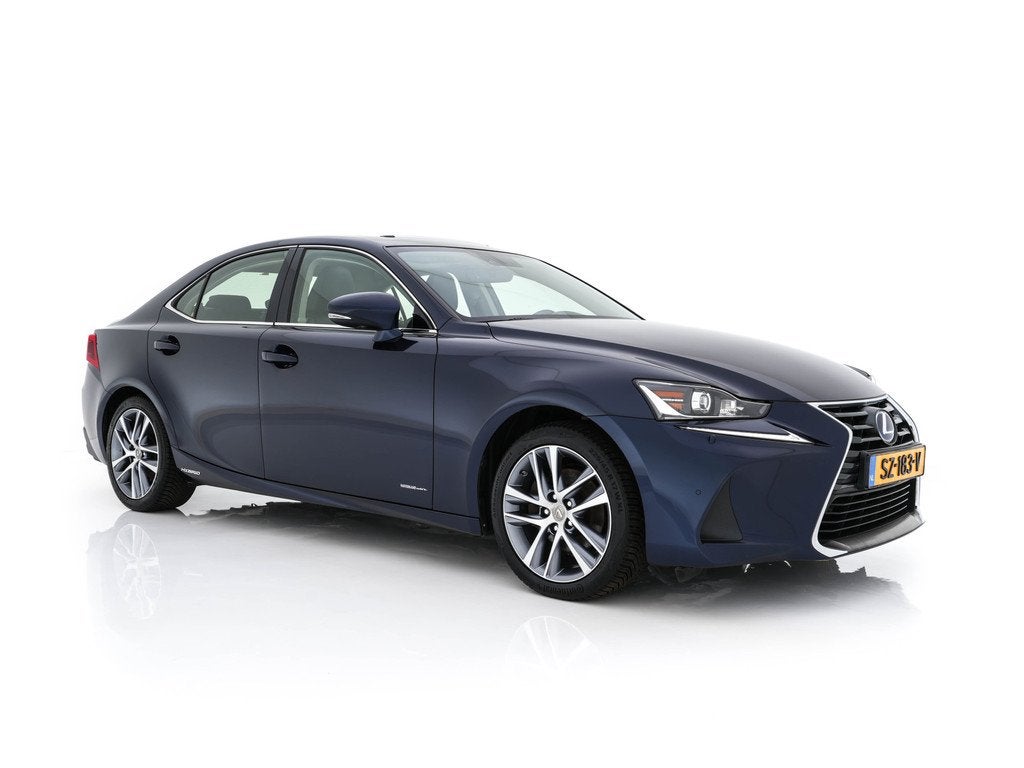Lexus IS 300h Hybrid Business Line Aut. *PANO | LEATHER-MICR, Auto's, Lexus, Automaat, Gebruikt, Blauw, 23 km/l