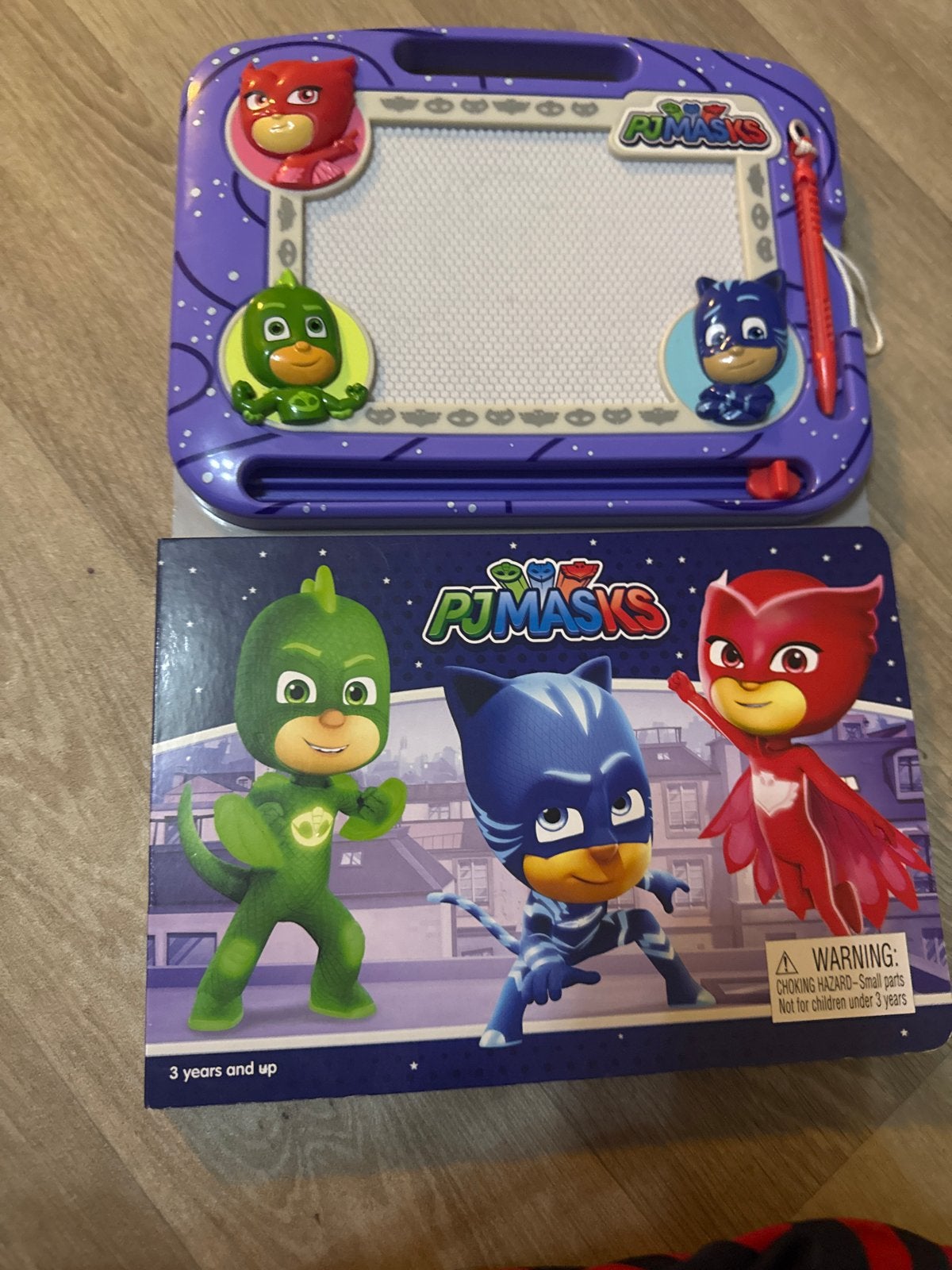 PJ Masks Tekenbord en Boek - Zo goed als nieuw, Ophalen of Verzenden, Zo goed als nieuw, Knutselen