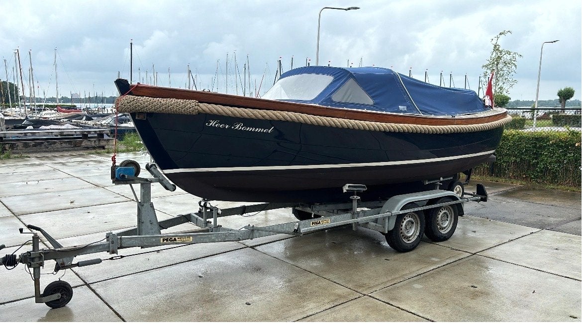 Fiskervaert 6.60 Sloep met Yanmar Dieselmotor en Trailer, Watersport en Boten, Sloepen, Binnenboordmotor, Diesel, Aluminium, Overige merken