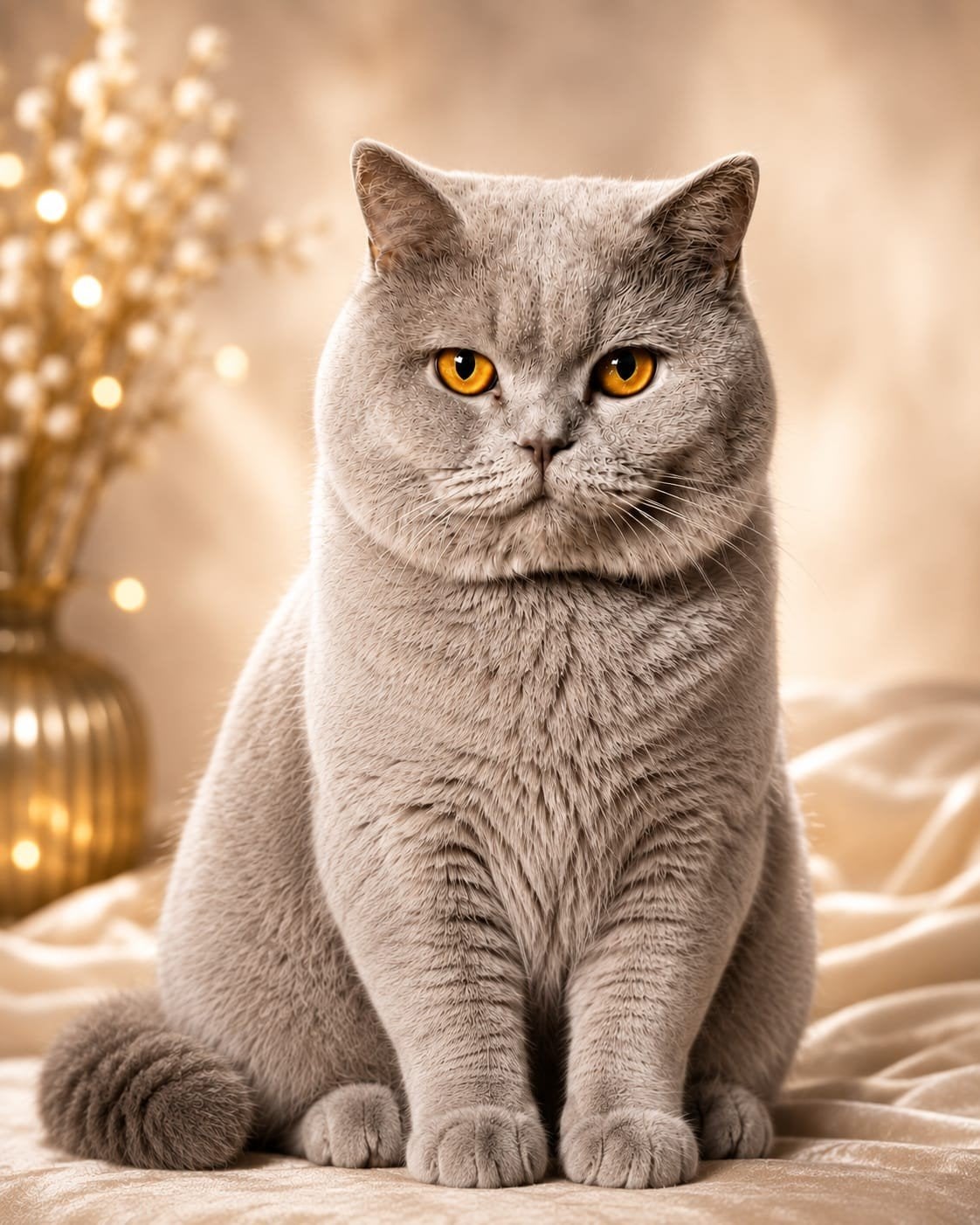 DEKKATER, Brits korthaar lilac met stamboom, 0 tot 2 jaar