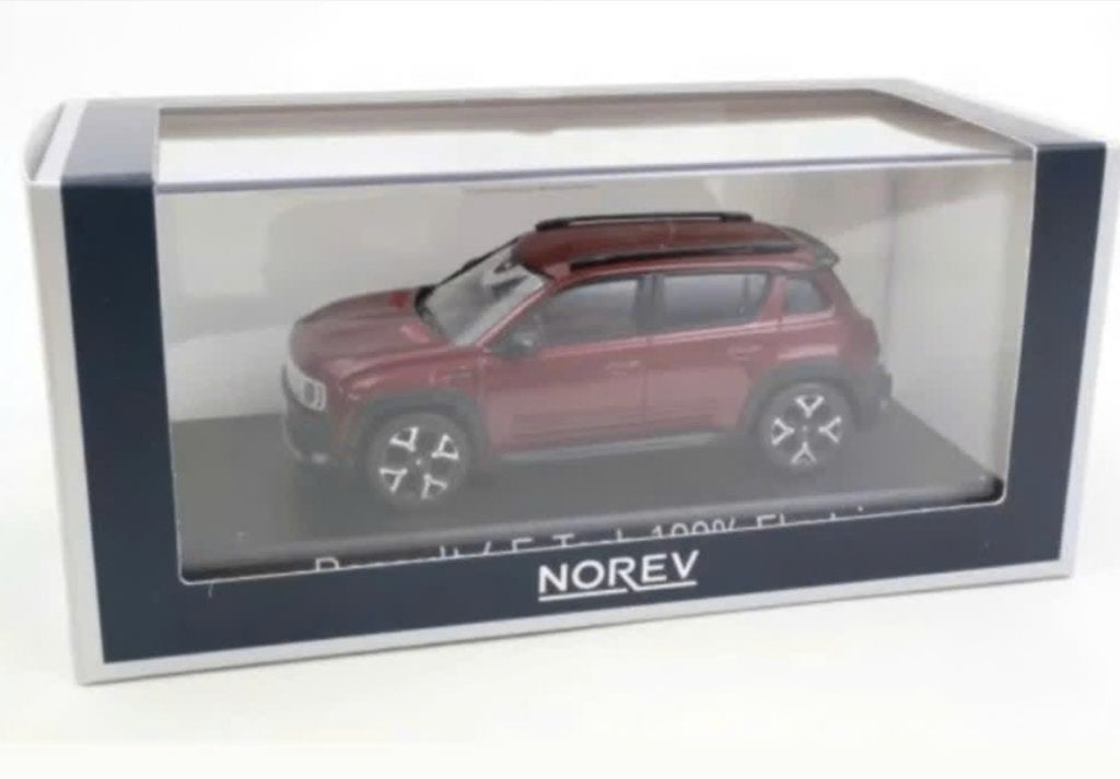 Renault 4 E-Tech Electric '25 Rood 1:43 1/43 NOREV R. 510063, Ophalen of Verzenden, Nieuw, Auto, Norev