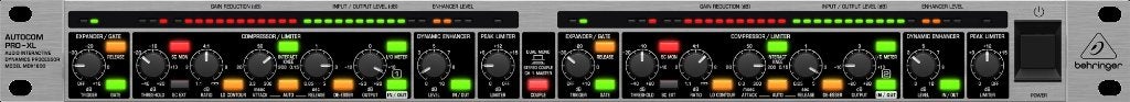Behringer MDX1600 Autocom Pro-XL Compressor / Limiter, Muziek en Instrumenten, Effecten, Gebruikt, Compressor, Ophalen of Verzenden