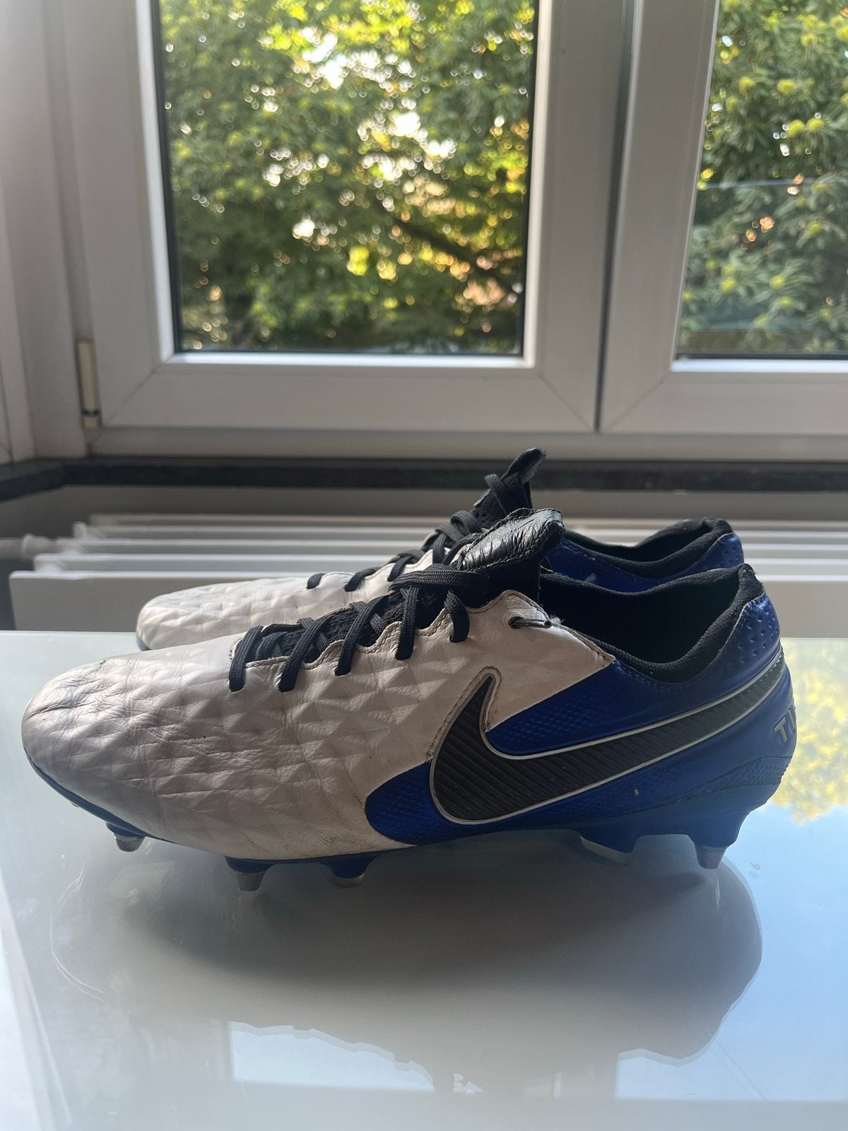 Nike Tiempo Legend 8 SG - ACC Elite 9 US 42.5 EU, Sport en Fitness, Voetbal, Maat M, Ophalen of Verzenden, Gebruikt, Schoenen