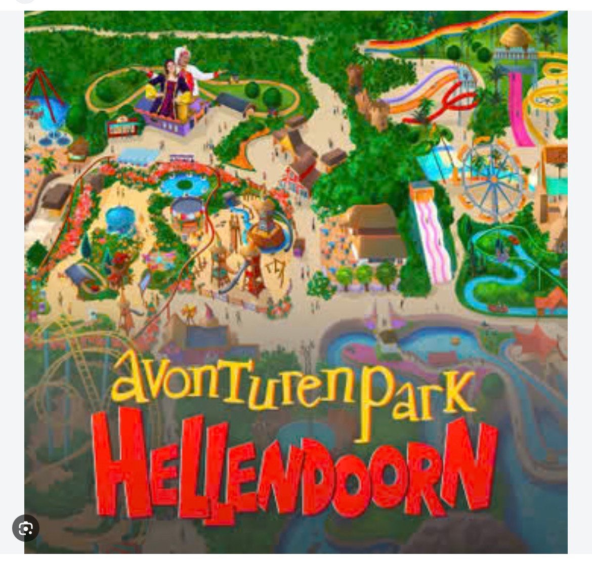 2 kaartjes voor attractie park helledoorn tot oktober 2026, Twee personen, Ticket of Toegangskaart