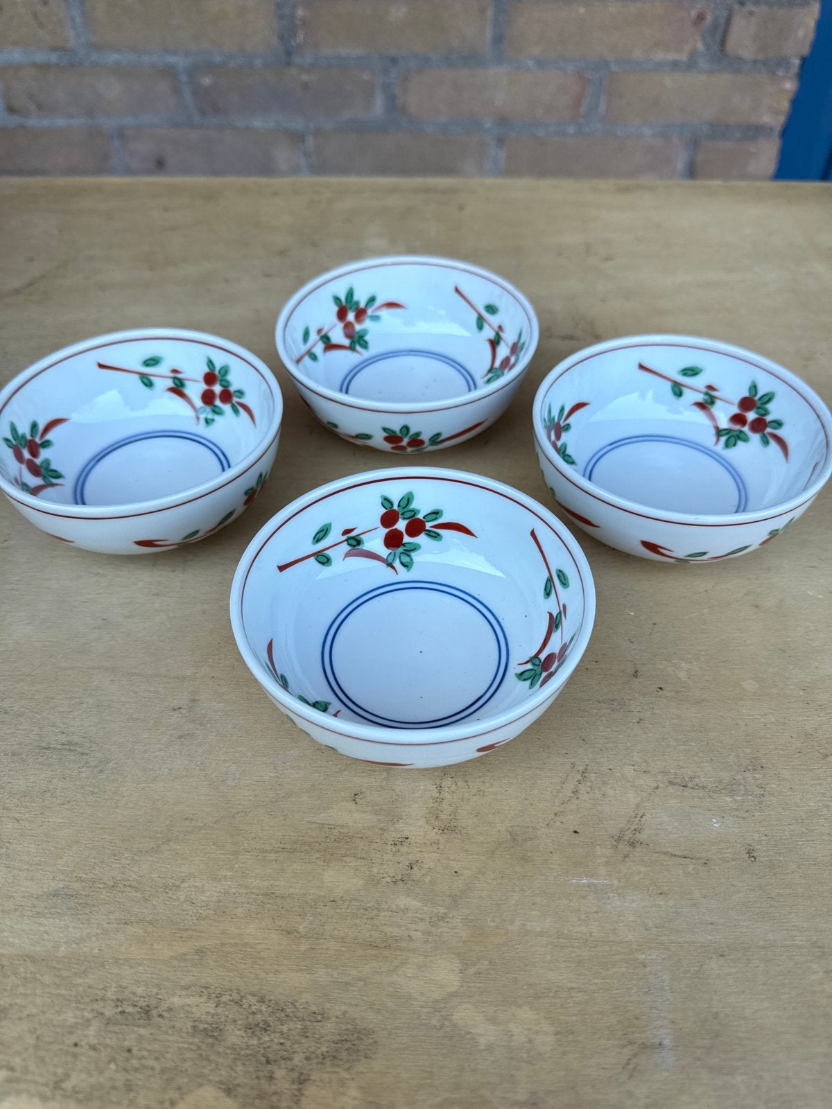 Set van 4 KLM schaaltjes - Made in Japan, Ophalen