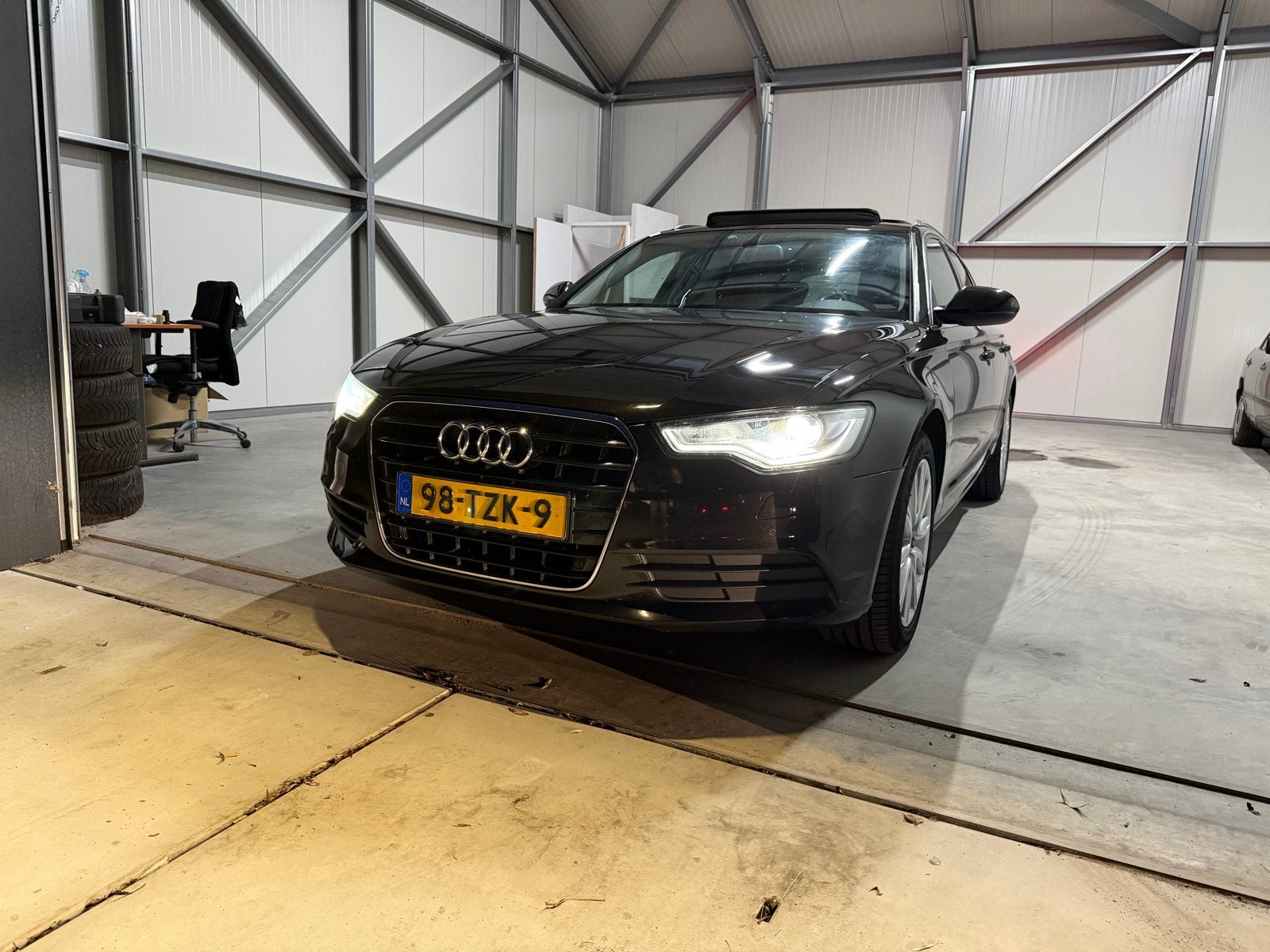Audi A6 2.0 Tfsi 132KW Avant Multitr 2012 Bruin, Auto's, 15 km/l, 4 cilinders, 179 pk, Origineel Nederlands