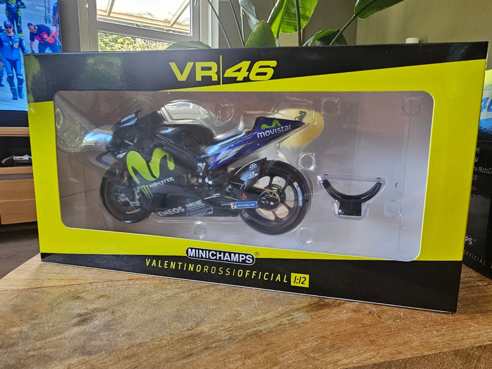 Minichamps Rossi test Valencia 2017, Hobby en Vrije tijd, Modelauto's | 1:5 tot 1:12, Ophalen of Verzenden, Nieuw, 1:9 t/m 1:12