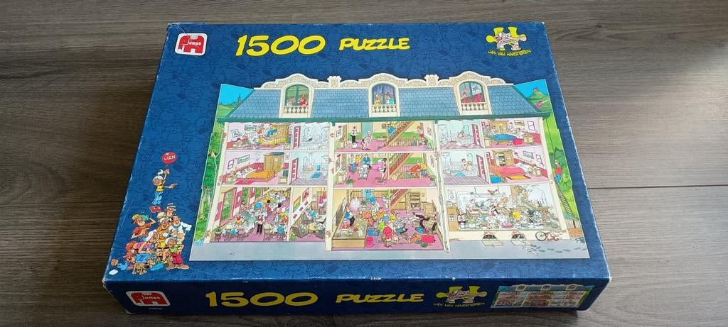 Jan van Haasteren "Hotel", Ophalen of Verzenden, 500 t/m 1500 stukjes, Gebruikt, Legpuzzel