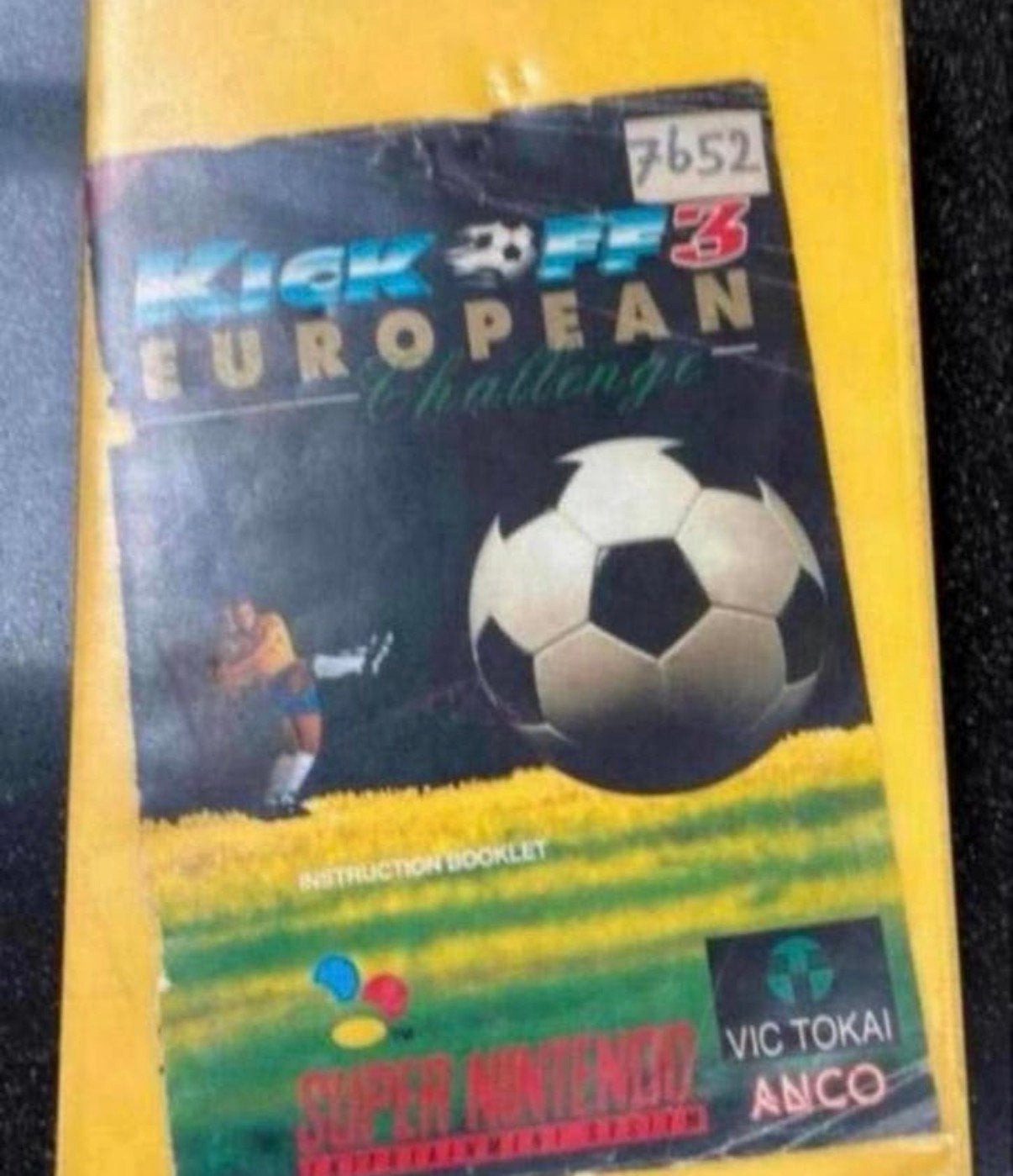 Kick Off 3: European Challenge - Super Nintendo, Gebruikt, 1 speler, Ophalen of Verzenden, Vanaf 3 jaar