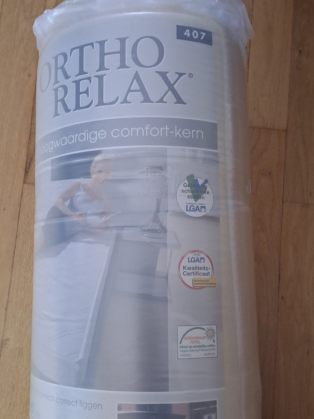 Nieuw Ortho Relax Matras 90x200 cm - Hoogwaardige Comfort, Ophalen, 90 cm, Eenpersoons, Nieuw