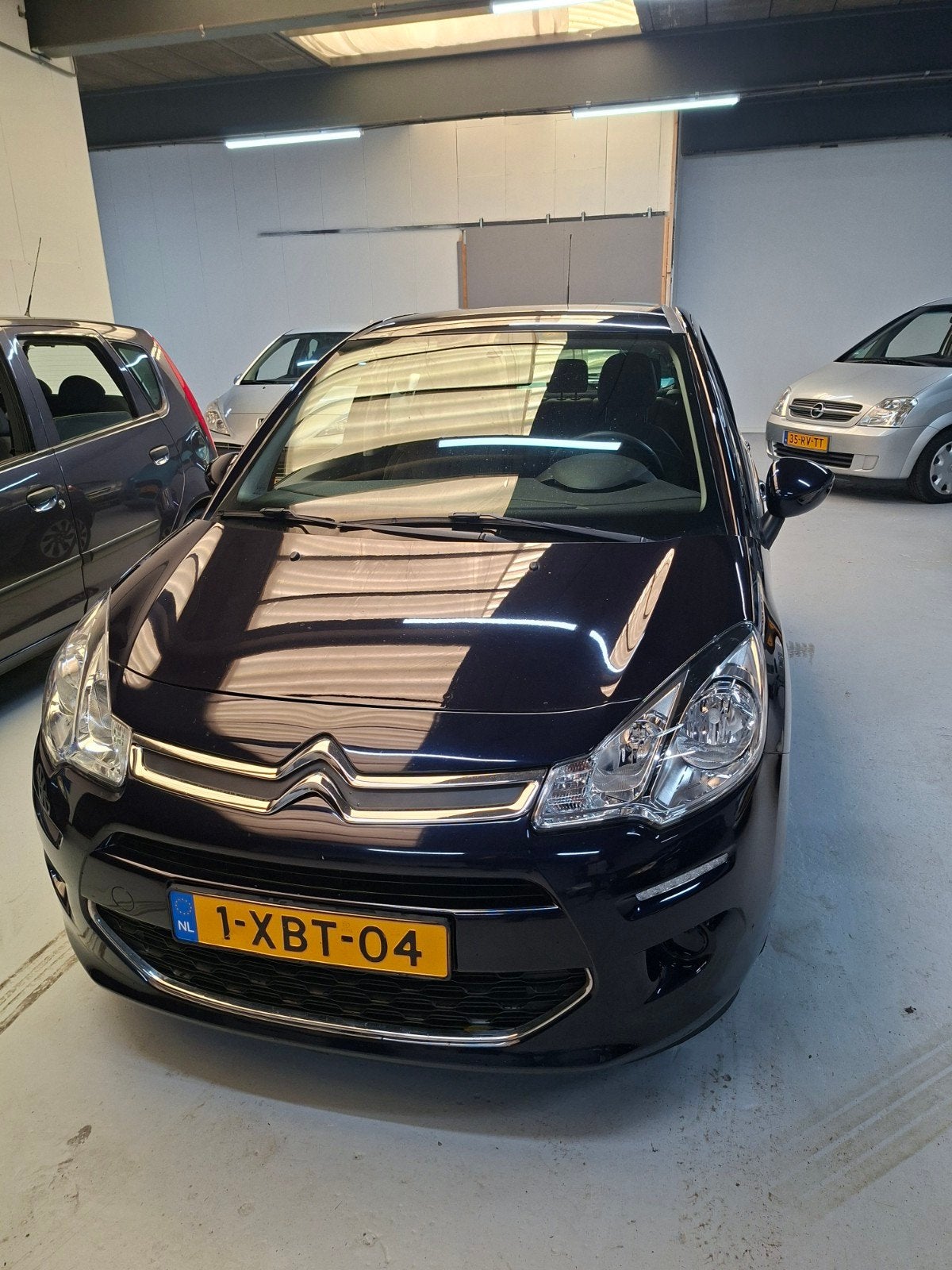 Citroën C3 1.0 I 50KW 2014 Blauw, Voorwielaandrijving, Euro 5, Xenon verlichting, 948 kg