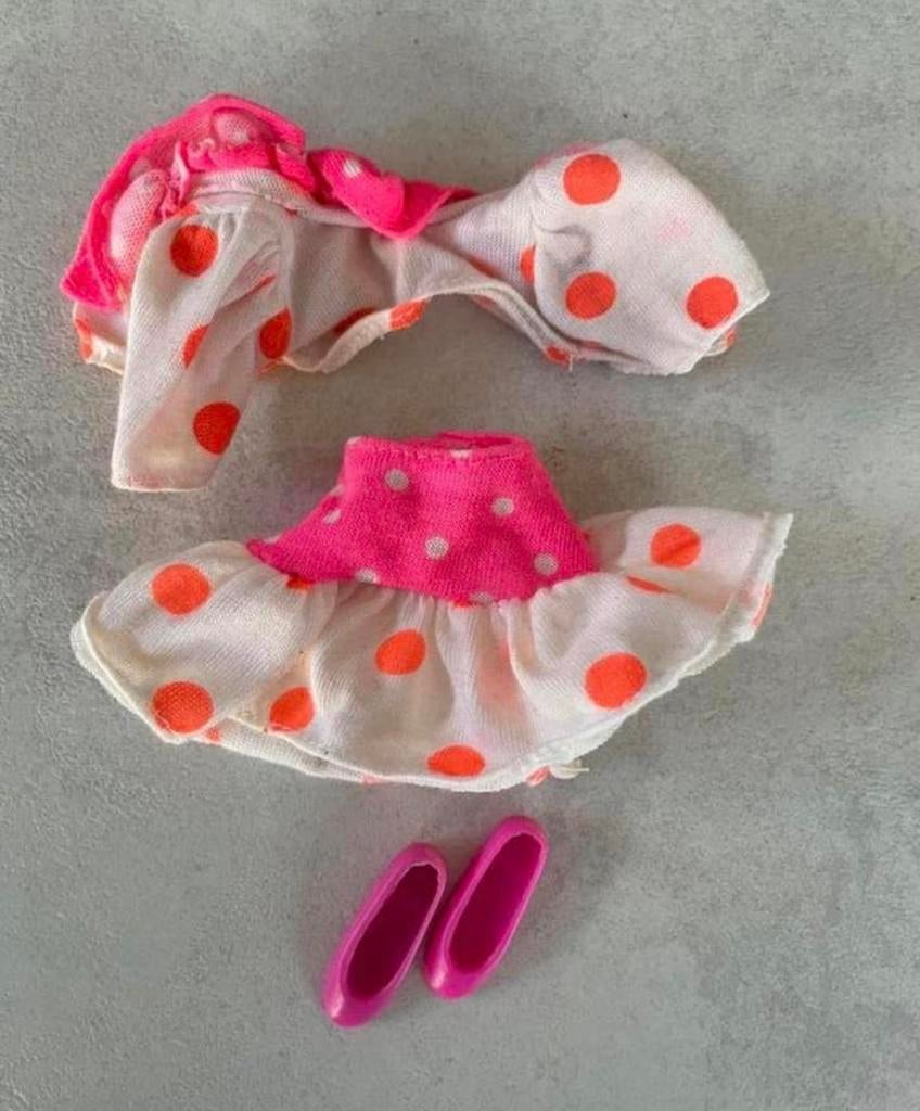 Skipper mattel babysitter kleding jaren 80, Ophalen of Verzenden, Gebruikt, Kleertjes