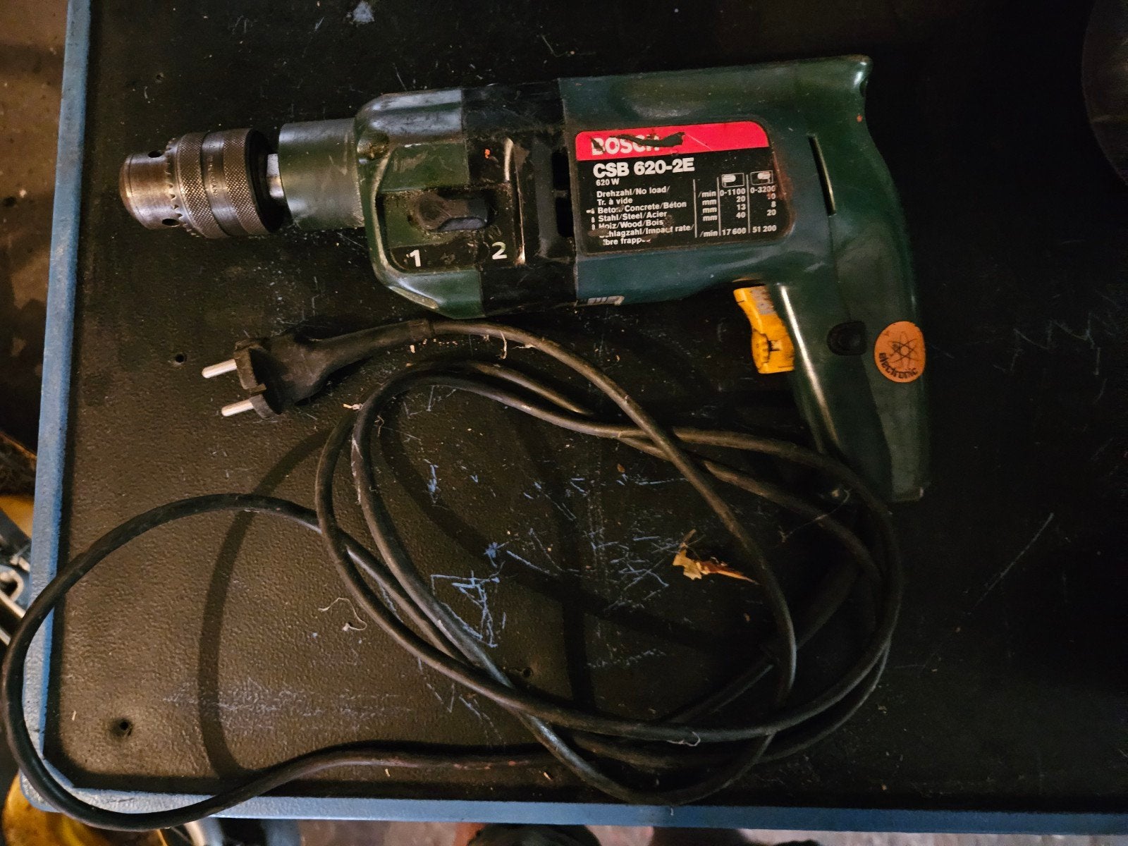 klopboormachine Bosch CSB 620-2E, Doe-het-zelf en Verbouw, Gereedschap | Boormachines, Variabele snelheid, Ophalen, Boormachine