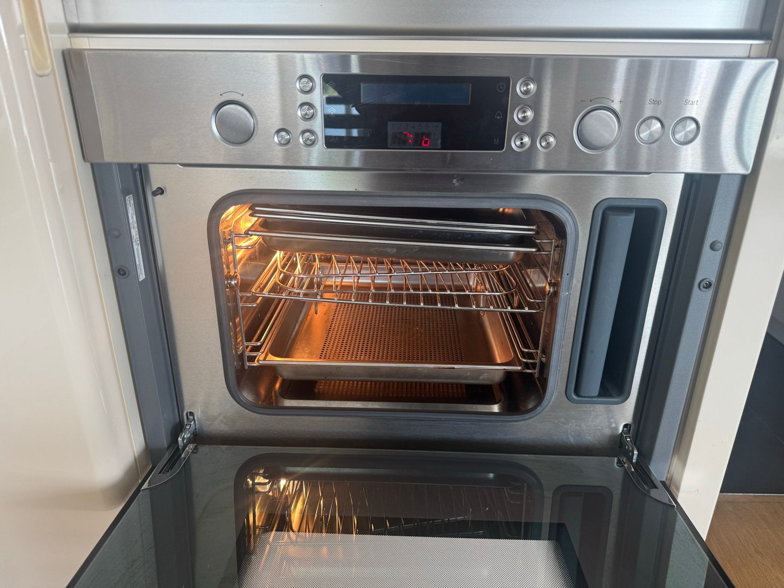 Bosch Stoomoven - Nieuwstaat, Nieuw, Bosch, Stoom, Inbouw