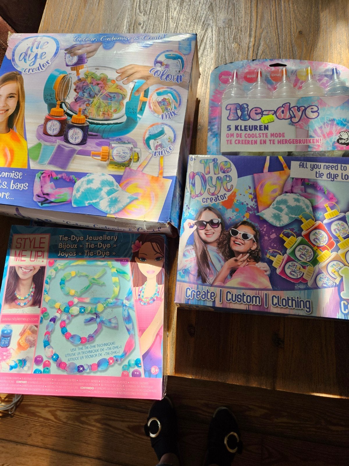 Tie dye creatorsets, Ophalen of Verzenden
