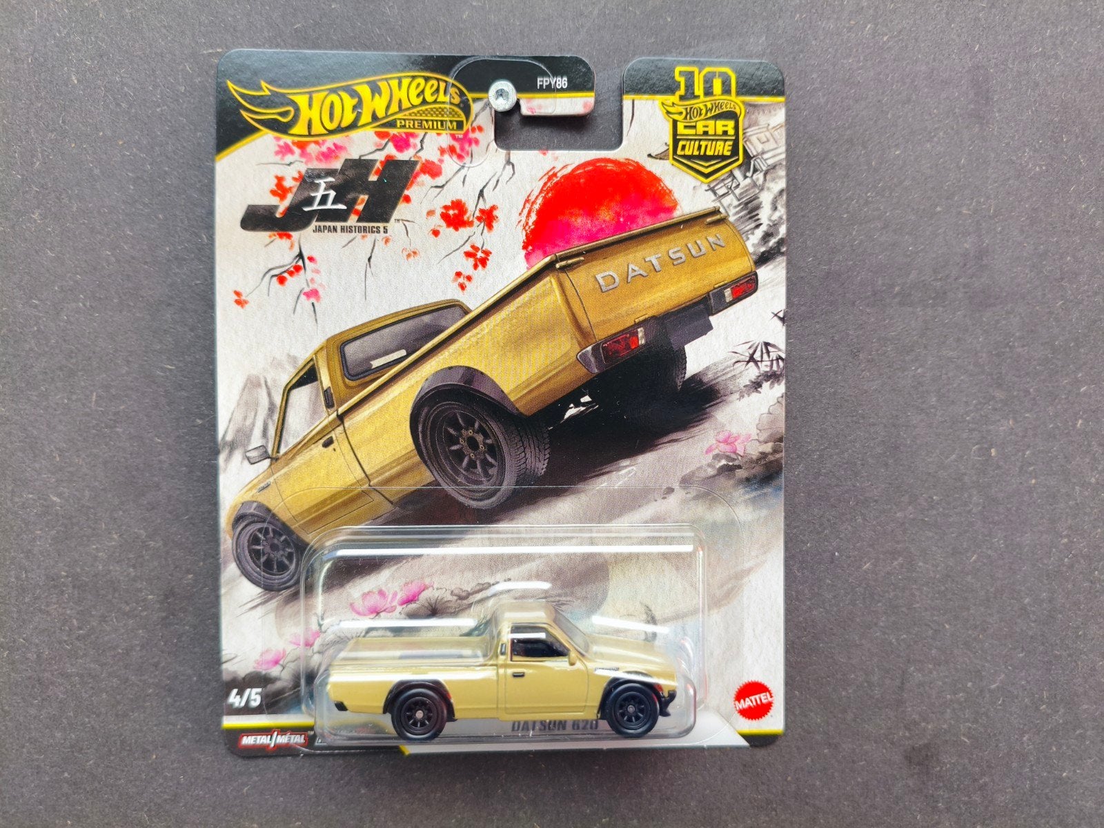 Hot Wheels Premium Datsun 620 - Japan Historics 5, Ophalen of Verzenden, Nieuw, Auto
