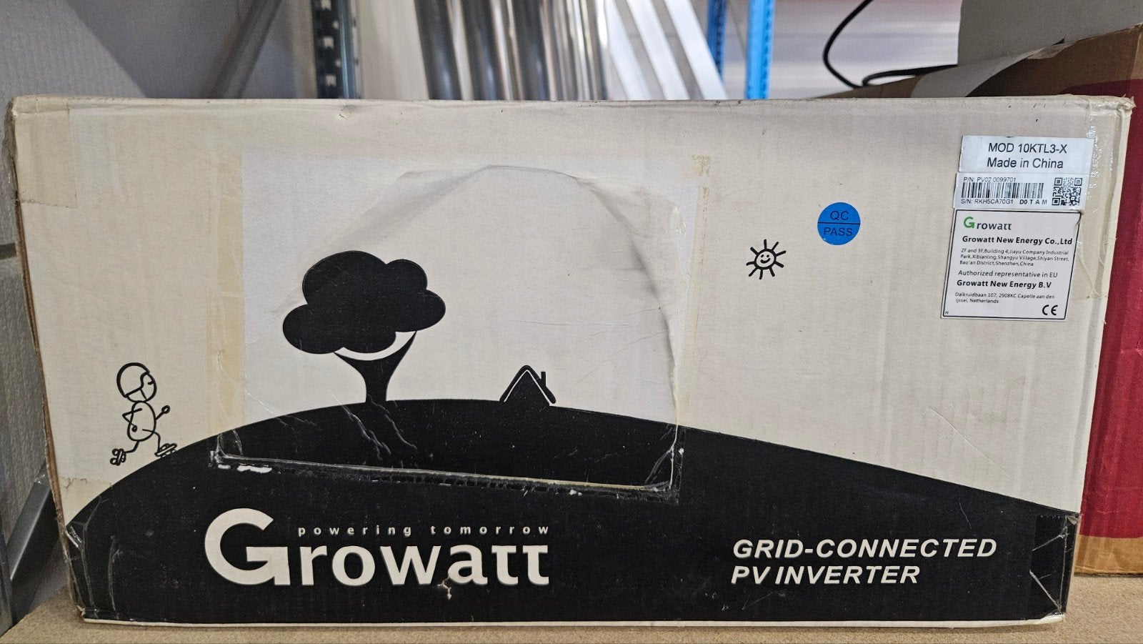 Nieuwe omvormer - Growatt MOD 10KTL3-X, Ophalen, Nieuw, Overige typen, 200 wattpiek of meer