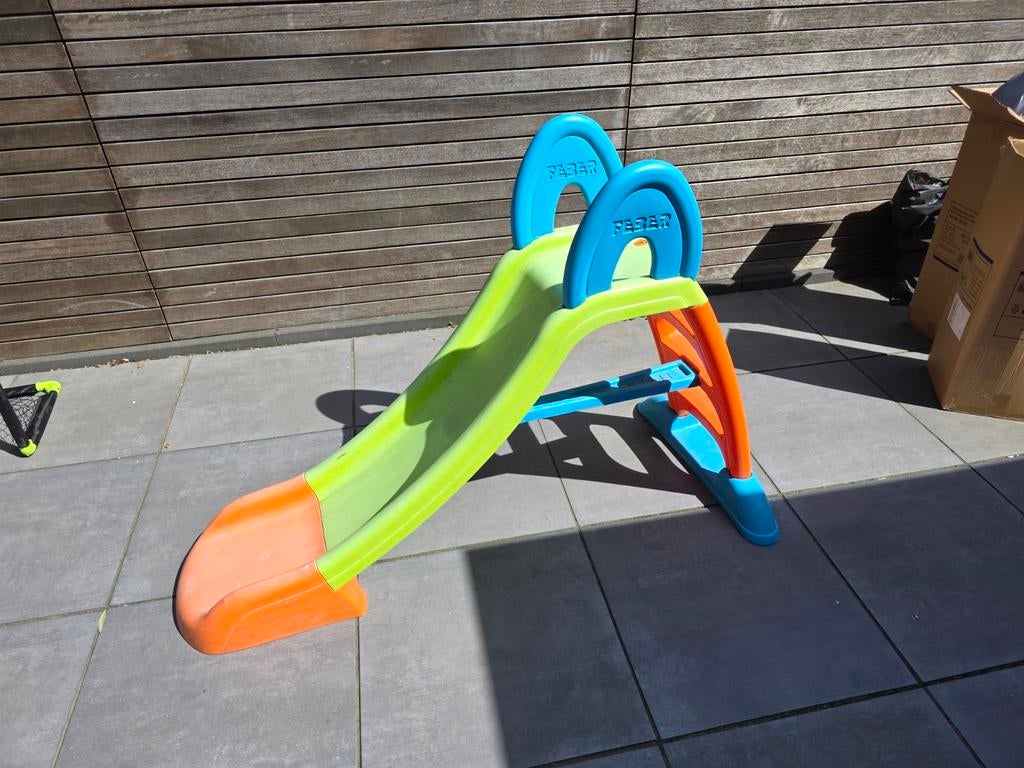 FEBER Slide Max Glijbaan met Wateraansluiting, Ophalen, Gebruikt, Glijbaan