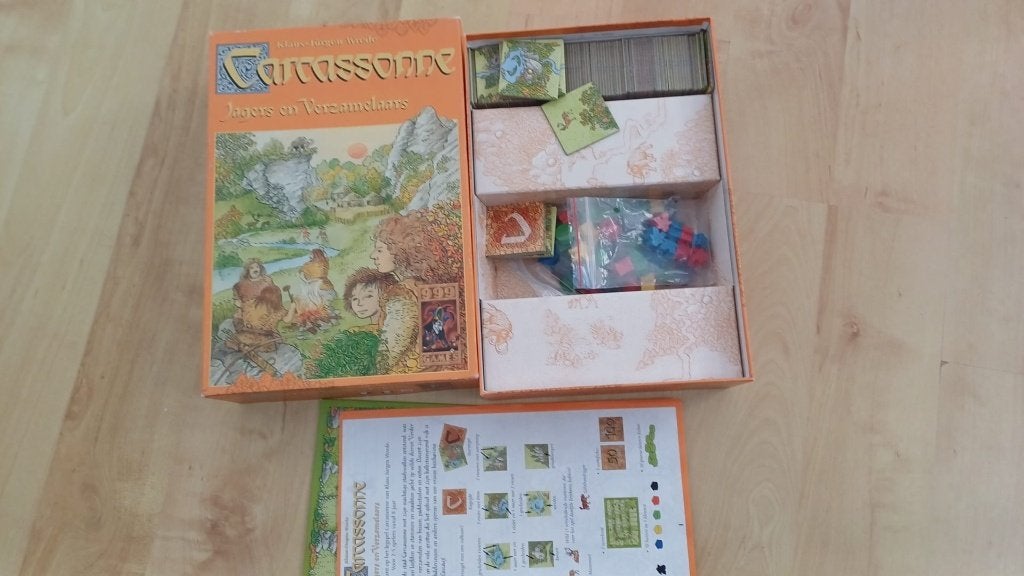 bordspel Carcassonne Jagers en Verzamelaars 999, Hobby en Vrije tijd, Gezelschapsspellen | Bordspellen, Ophalen of Verzenden, Zo goed als nieuw