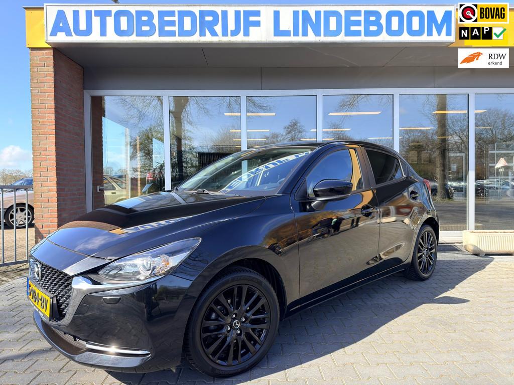 Mazda 2 1.5 Skyactiv-G Sportive Carplay AchteruitrijCamera, Stof, 4 cilinders, Zwart, Origineel Nederlands