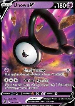 Unown V #065 - SIT -Silver Tempest, Verzenden, Zo goed als nieuw