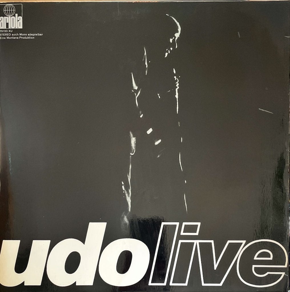 Udo Jürgens - Live - Ariola / Duitsland, Cd's en Dvd's, Vinyl | Pop, Inclusief boekje, Ophalen of Verzenden, Gebruikt, 12 inch